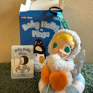 ✨SALE✨ Baby Molly × Pingu Plush Pendant – Little Fishing Boat